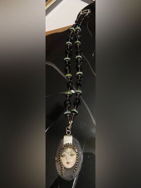 ONE OF A KIND- Necklace- Adagio-Double sided